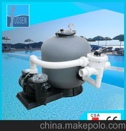 意万仕 泳池过滤设备 FSJ 6W 砂缸连水泵组合系列